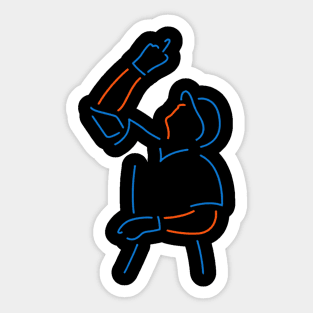 Brandon Nimmo Neon Sticker